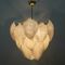Vintage Deckenlampe aus Bronze & Murano Glas 2