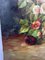 Huile sur Toile Bouquet de Fleurs par Murry Morry Marry to Identifier, 1960s, Huile 7