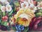 Huile sur Toile Bouquet de Fleurs par Murry Morry Marry to Identifier, 1960s, Huile 5
