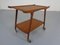 Danish Organic Teak Tea Cart, 1960s 6