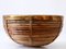 Large Mid-Century Modern Brass and Rattan Fruit Bowl or Centerpiece, Italy, 1960s 7