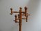 Vintage Oak Standing Coat Rack, 1960s 3