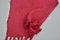 Alfombra Kilim de cáñamo rosa hecha a mano, Imagen 10