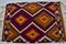 Multicolored Modern Kilim Rug, Image 7