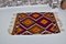 Tappeto Kilim moderno multicolore, Immagine 1