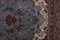 Large Blue, Terracotta, Red and Pink Rug in Wool, Image 8