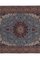 Large Blue, Terracotta, Red and Pink Rug in Wool, Image 4