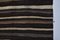 Turkish Woven Striped Kilim Rug 9