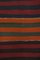 Extra Long Mid-Century Turkish Multicolored Runner Rug 4