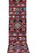 Tapis de Couloir Kilim Mid-Century en Laine 3