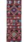 Mid-Century Anatolian Wool Kilim Runner Rug 2