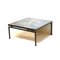 Vintage Brutalist Slate Coffee Table in the Style of P. Kingma, 1970s 3