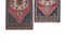 Distressed Low Pile Yastik Mats or Rugs in Faded Colors, Set of 2 5
