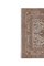 Anatolian Mid-Century Modern Low Pile Rug in Faded Colors with Medallion 5