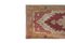 Decorative Distressed Oushak Rug in Red and Gold 4