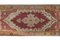 Decorative Distressed Oushak Rug in Red and Gold, Image 5