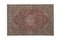 Vintage Turkish Hand-Knotted Rug with Floral Border 2