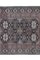 Caucasian Hand-Knotted Square Shirvan Rug in Blue, Image 5