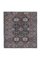 Caucasian Hand-Knotted Square Shirvan Rug in Blue 1