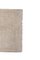 Turkish Distressed Low Pile Hand-Knotted Yastik Rug in Tan Color, Image 6