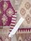 Kurdish Caucasian Handwoven Runner Rug in Pink & Fuchsia 13