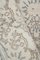 Alfombra de pasillo Oushak Isparta anatolia vintage tejida a mano con borde floral, Imagen 9