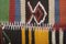 Vintage Turkish Striped Kilim Area Rug, Image 7