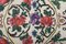 Vintage Needlepoint Turkish Kilim Rug with Floral Motif 8