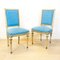 19th Century Louis XVI Style Dining Chairs, France, Set of 2 2