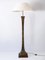 Lámpara de pie Verdigris de bronce de Stewart Ross James para Hansen Lighting, años 60, Imagen 1