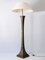 Lámpara de pie Verdigris de bronce de Stewart Ross James para Hansen Lighting, años 60, Imagen 7