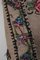 Handwoven Floral Needlepoint Embroided Kilim Rug 8