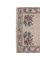Handwoven Floral Needlepoint Embroided Kilim Rug, Image 4