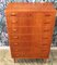 Danish High Chest of Drawers in Teak with Seven Drawers, 1960s 3