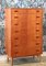 Danish High Chest of Drawers in Teak with Seven Drawers, 1960s, Image 2