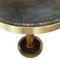 British Brass-Mounted Leather-Topped Ships Tables, 1970s, Set of 2, Image 4