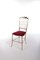 Italian Design Side Chair by Giuseppe Gaetano Descalzi for Chiavari, Italy, 1950 / 60s 1
