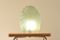Lampada da tavolo a forma di nautilo in fibra di vetro, anni '70, Immagine 3