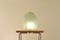 Lampada da tavolo a forma di nautilo in fibra di vetro, anni '70, Immagine 2