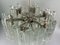 Ice Glass Chandelier from Kalmar Franken Kg, 1970s, Image 8