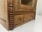 English Victorian Style Carved Elm Wood Wall Cabinet, 1900s 6