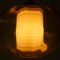 Portuguese Amber Glass Pendant Lamp, 1950s 13