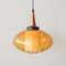 Portuguese Amber Glass Pendant Lamp, 1950s 1