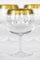Gilt Crystal Wine Glasses, Set of 6, Image 3