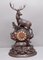 19th Century Antique Black Forest Mantle Clock, 1870, Image 1