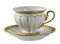 German Meissen Gilt Porcelain Coffee Set for 2 Persons, Set of 5 7