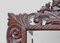 19th Century Antique Carved Oak Wall Mirror, 1860, Image 3