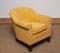 Art Deco Yellow Velvet Lounge Chair in the style of Carl Johanson, Stockholm, 1920s 5