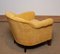 Art Deco Yellow Velvet Lounge Chair in the style of Carl Johanson, Stockholm, 1920s, Image 6