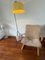 Vintage Wrought Iron French Floor Lamp with Magazine Holder, 1960s, Image 11